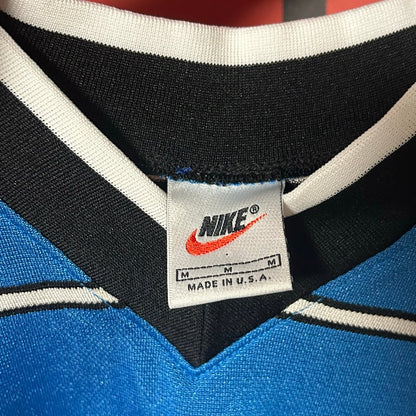 90s Soccer Jersey (Blue/White/Blk)