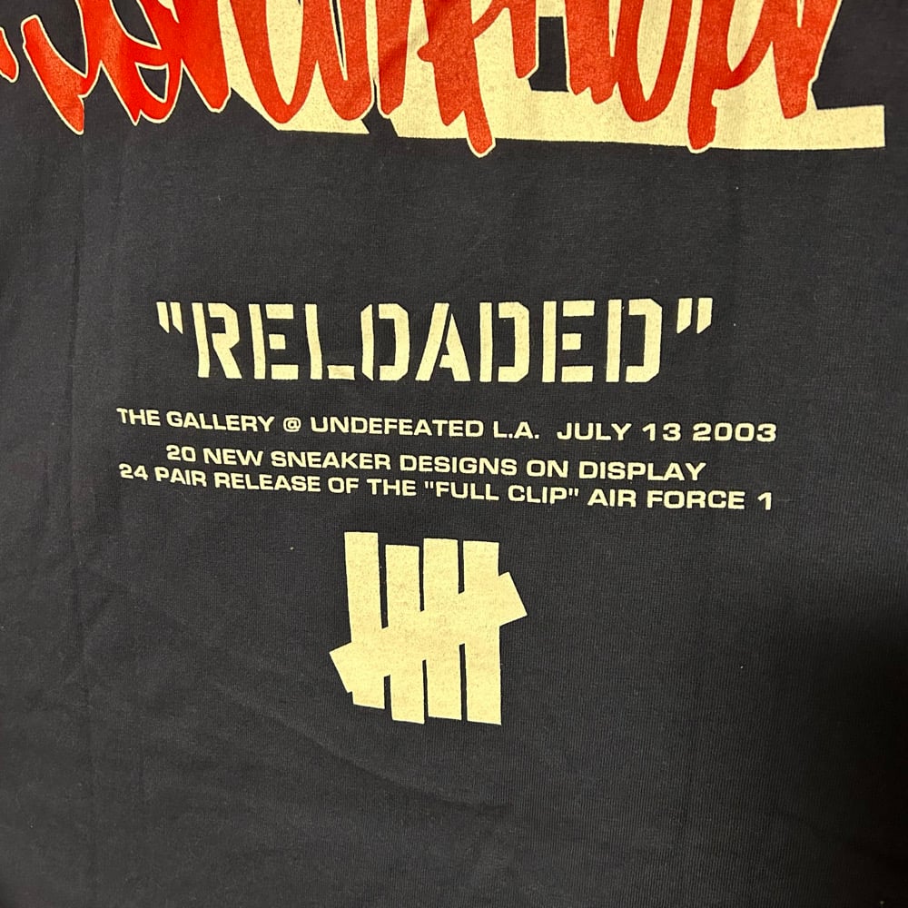 Dumb Rare Original 2003 Undefeated Methamphibian Event Tee