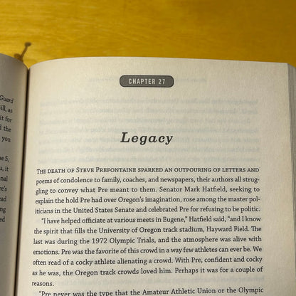 Original 2007 Kenny Moore "Bowerman" Paperback Book