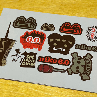 Rare Promotional Air Mogan Japan 6.0 Marketing Postcard Sticker Set