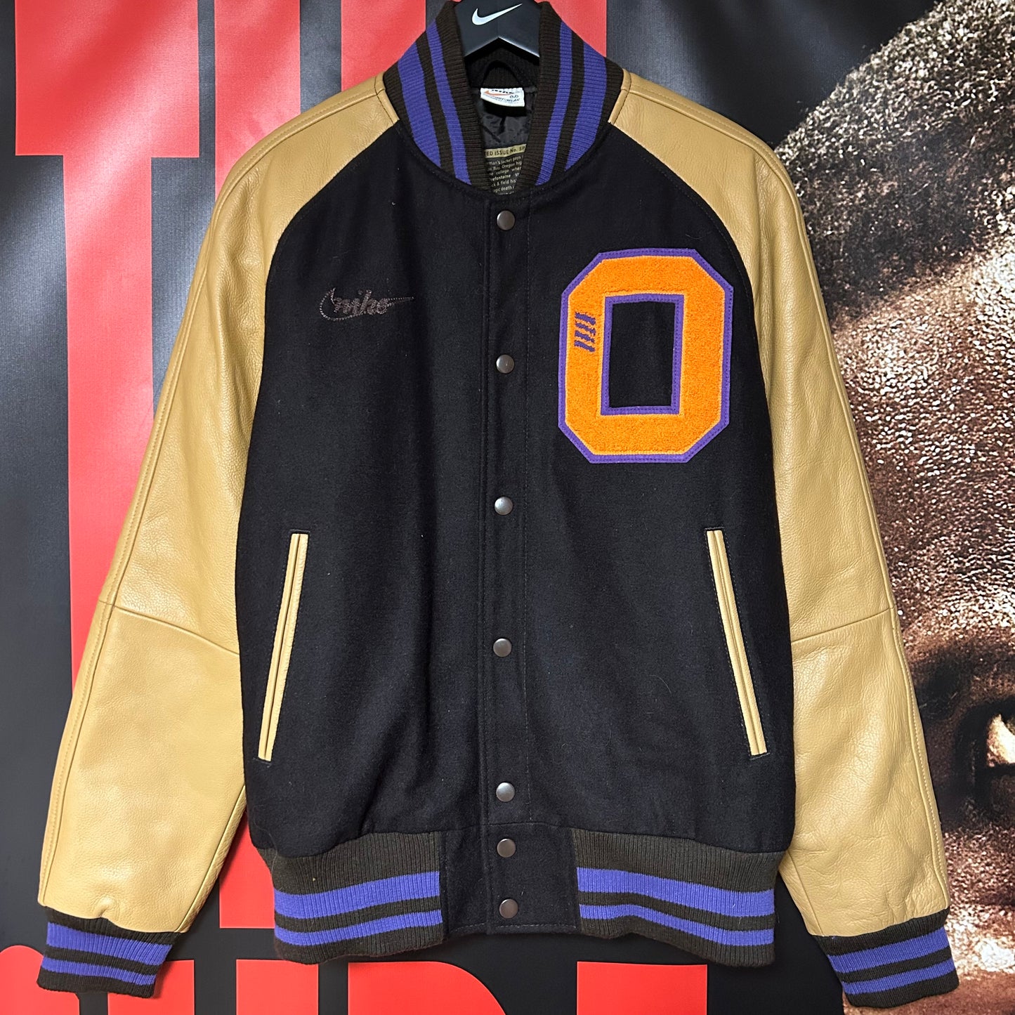 Rare Anniversary Mid 2000s Sample Prefontaine Oregon Varsity Jacket