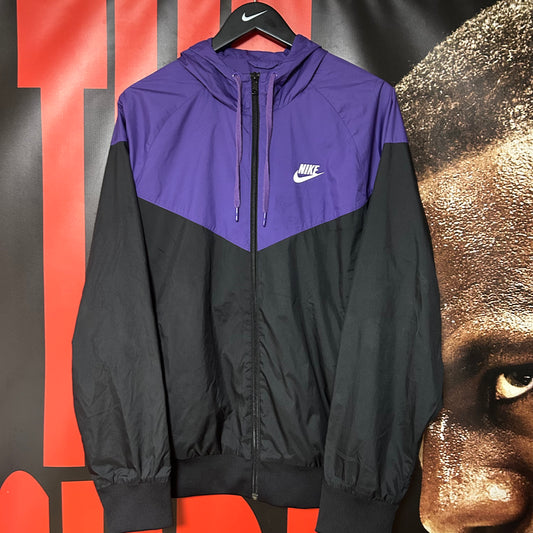 Mid 2000s Essential Hooded Windbreaker Jacket