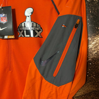 Brand New Promotional Family & Friends SuperBowl 49 Quarter-Zip