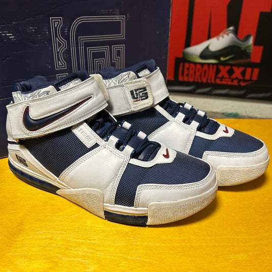 Original 2003 Zoom LeBron II Midnight Navy