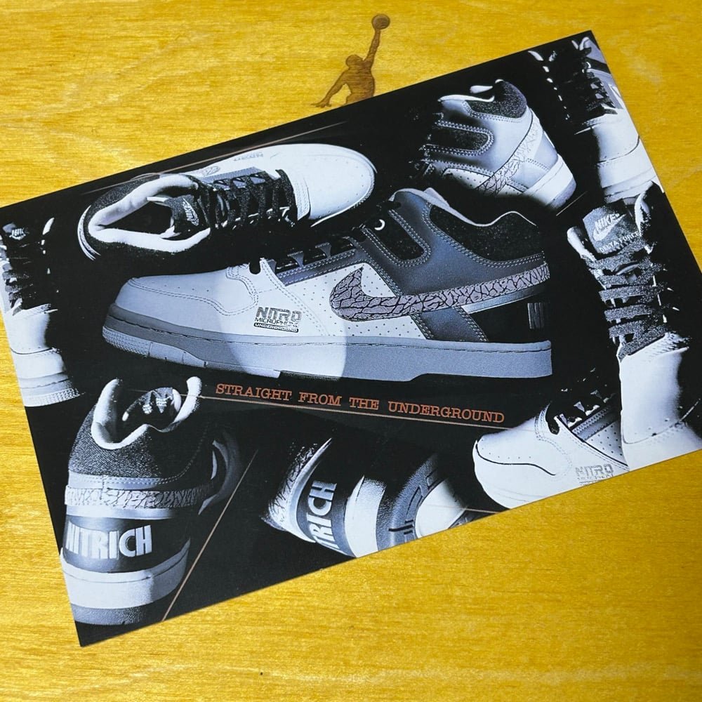 Rare Original 2004 Nitro Underground Japan Marketing Postcard