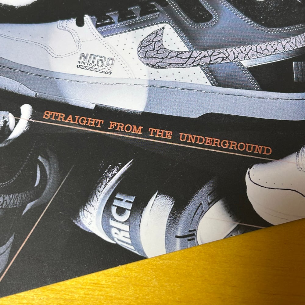 Rare Original 2004 Nitro Underground Japan Marketing Postcard