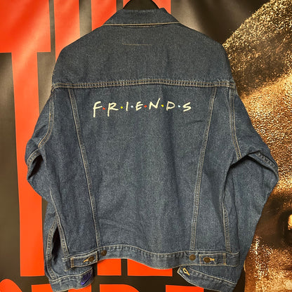 Insane Original 90s Promotional Cast & Crew “Friends” Denim Jacket