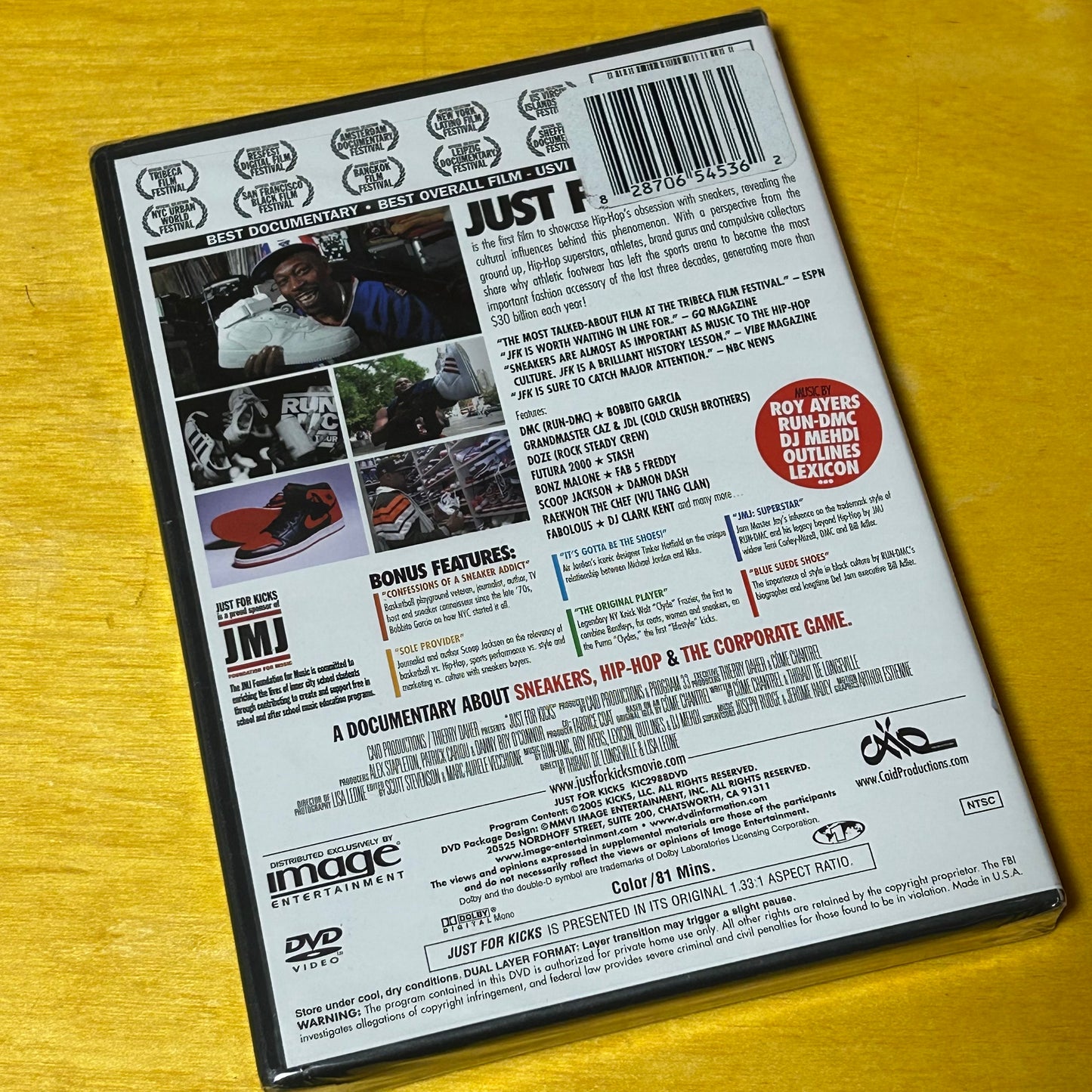 Brand New Sealed 2005 Just For Kicks. DVD