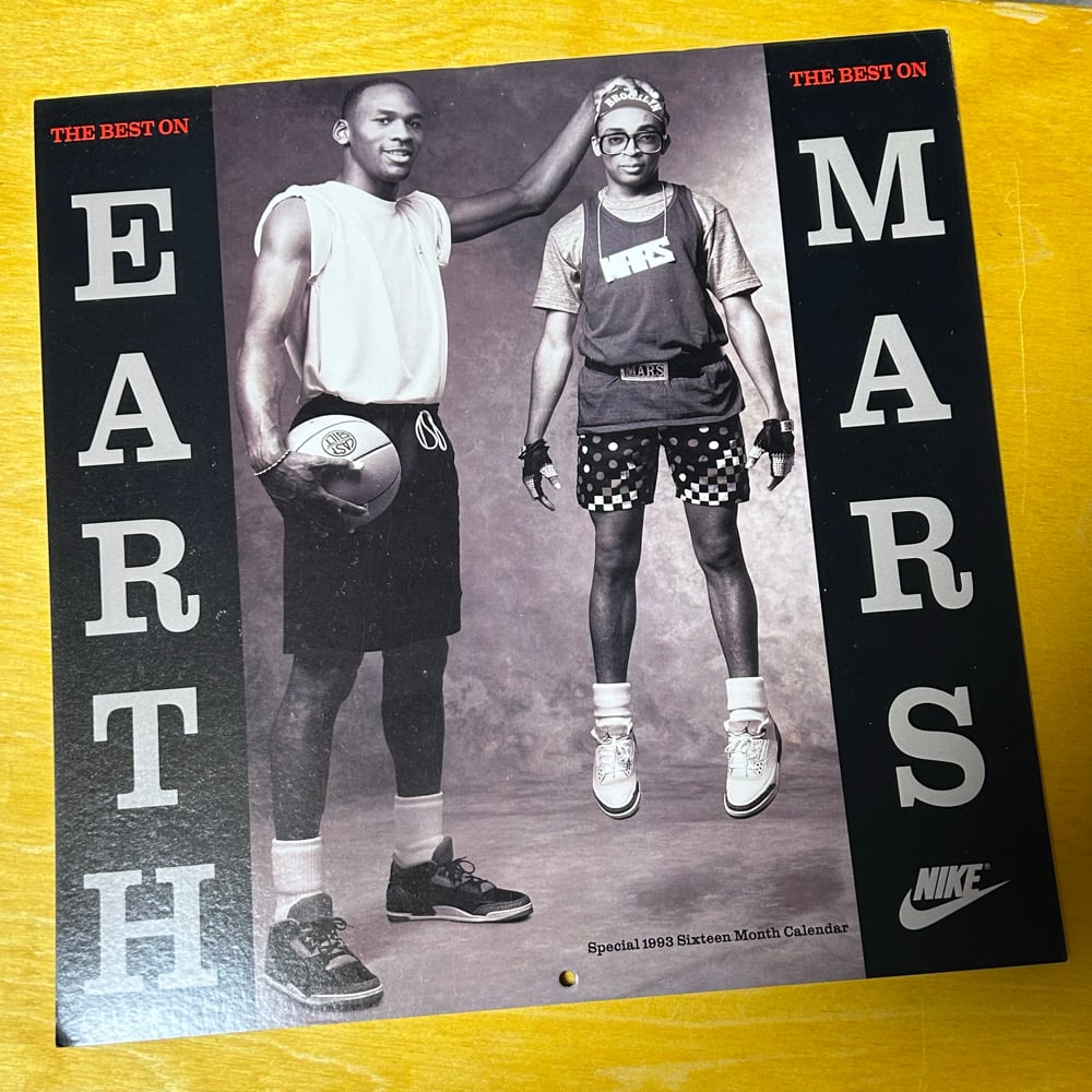 Rare Original 1993 Spike Lee "Mars" Sixteen Month Calendar
