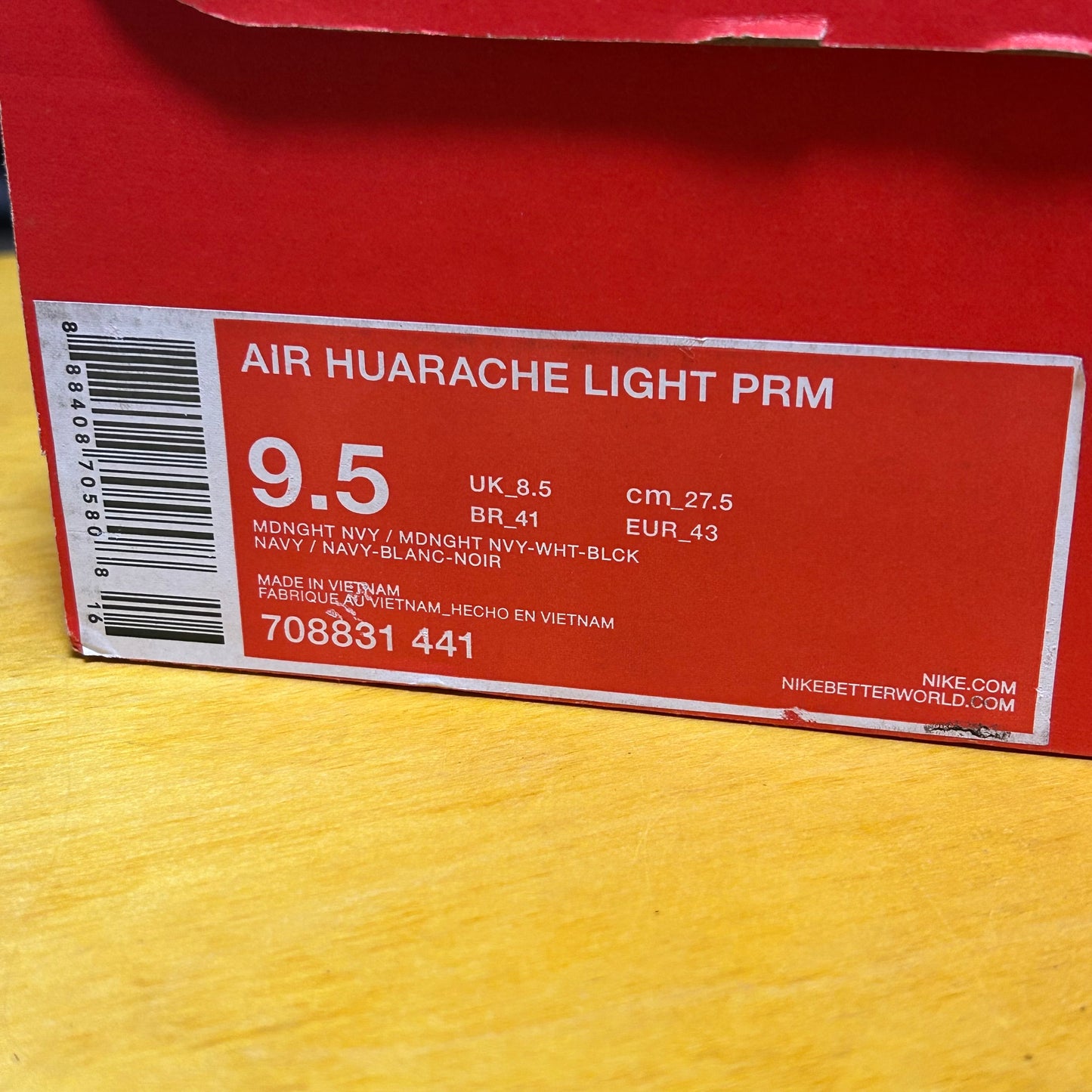 Rare DS 2014 Size? Collaboration Air Huarache Light PRM