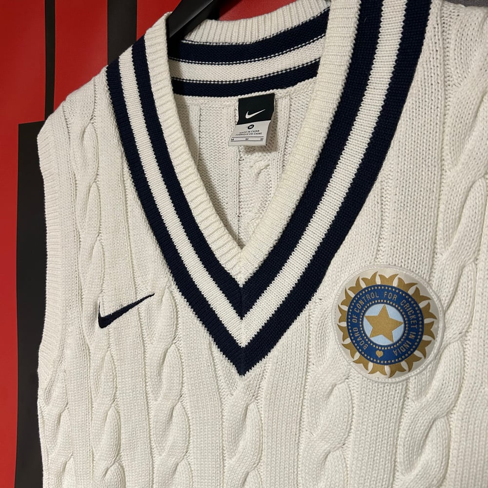 Insane Brand New Promotional "Board of Control" Cricket India Knit Vest