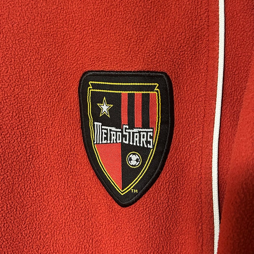 Awesome Original Early 2000s Metrostars MLS Therma-F.I.T. Crewneck