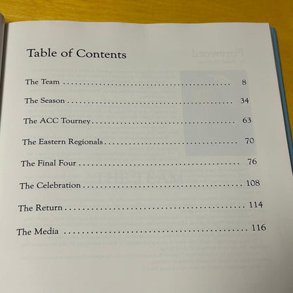 Rare Original 1982 UNC Championship Book