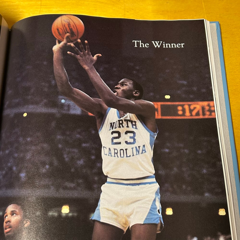 Rare Original 1982 UNC Championship Book