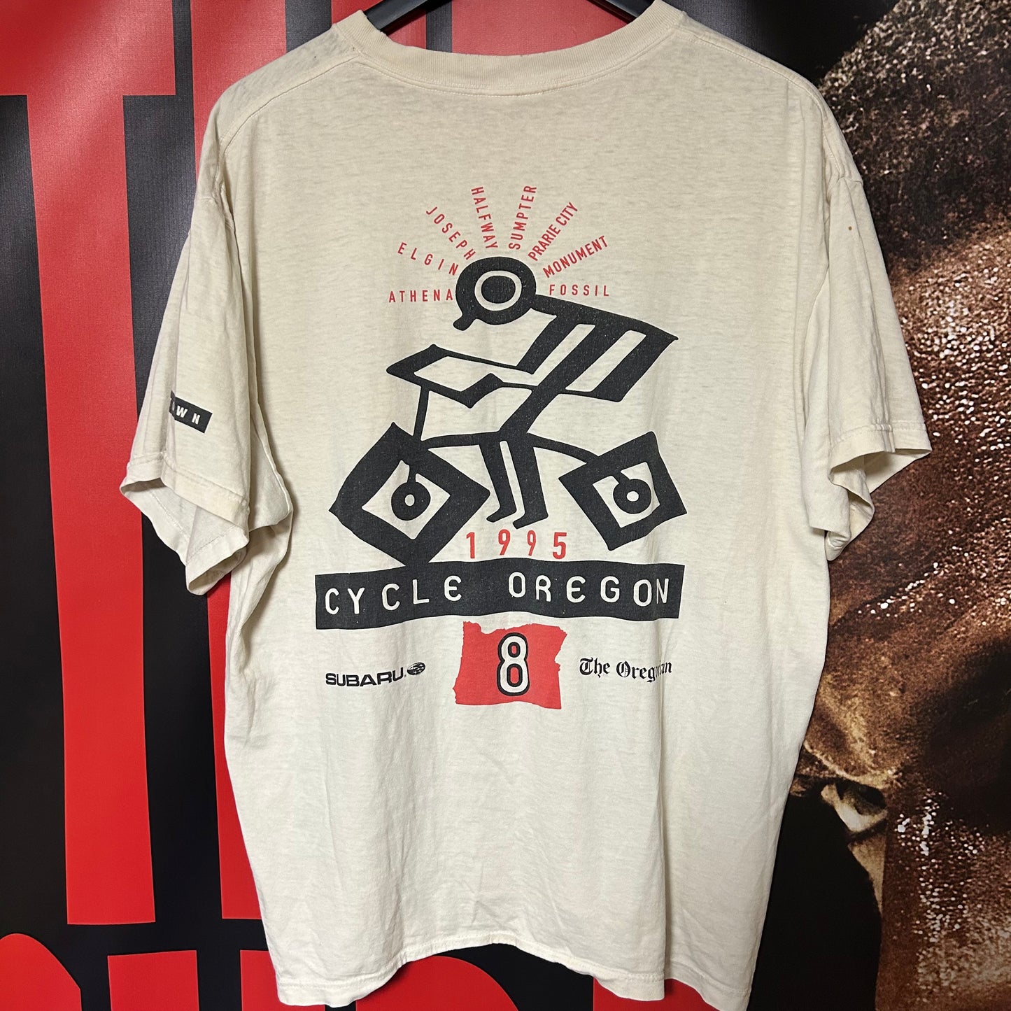 Rare Original 1995 Cycle Oregon Promo Tee