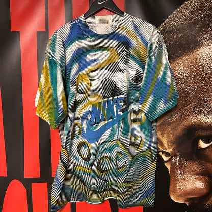 Nuts Brand New Original Early 90s AOP Soccer Sample Promo Tee