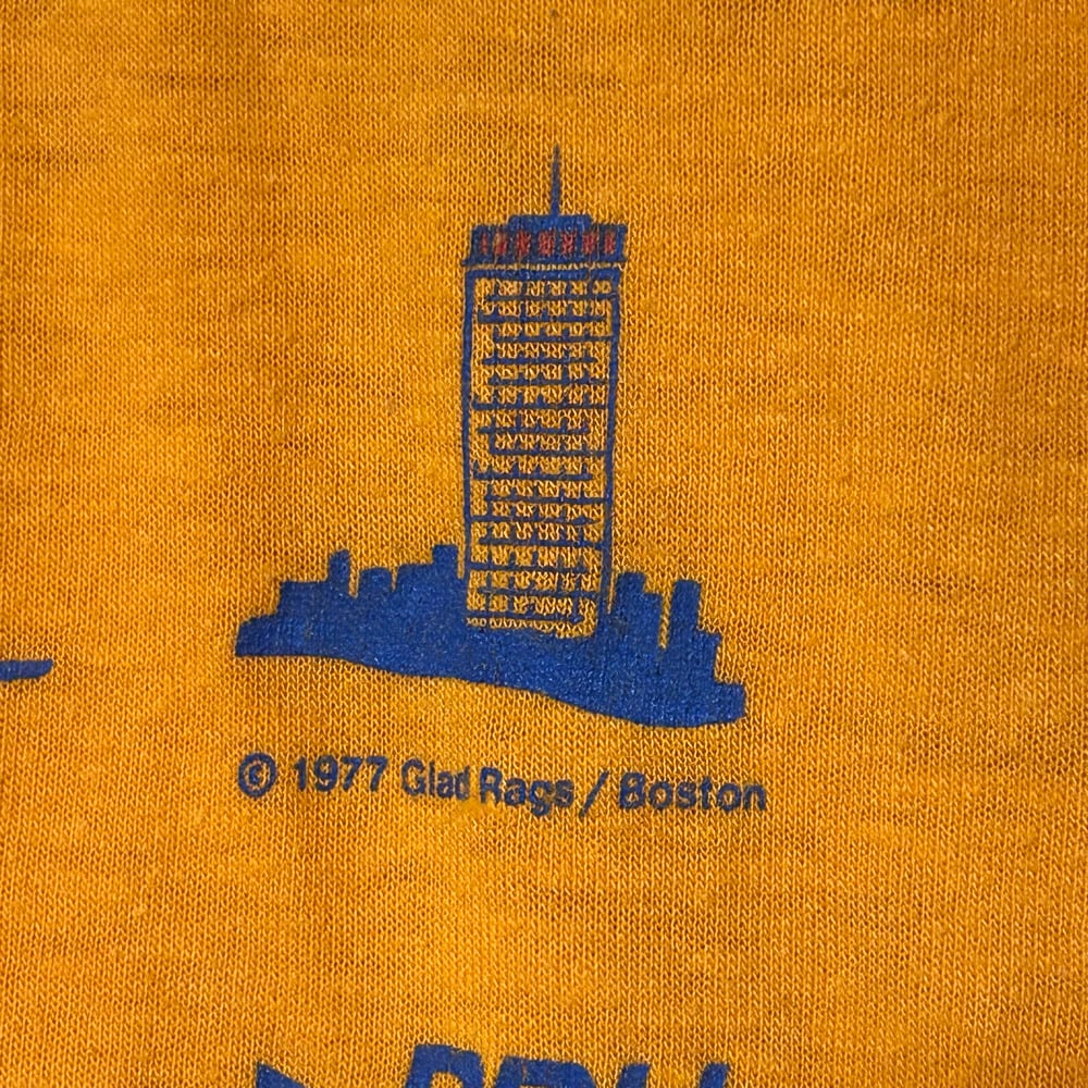 Rare Original Vintage Promotional 1984 Boston Marathon Tee