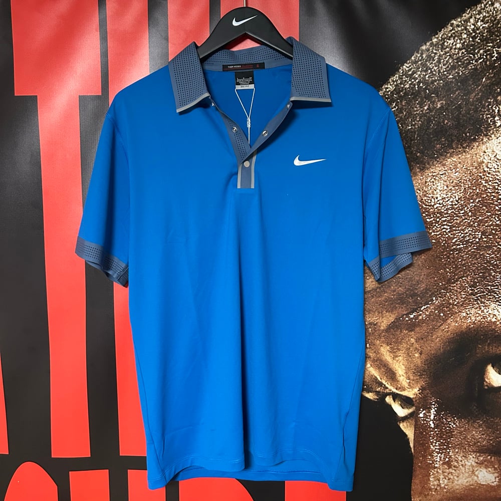 Brand New Tiger Woods Polo Shirt (Blue)