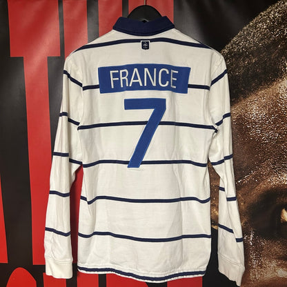 Rare France Soccer #7 Rugby Shirt