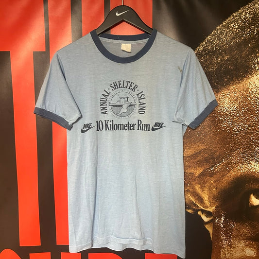 Rare Original Vintage Late 70s/Early 80s Shelter Island Marathon Tee