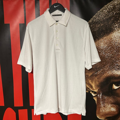 Early 2000s Tiger Woods Polo Shirt (White)
