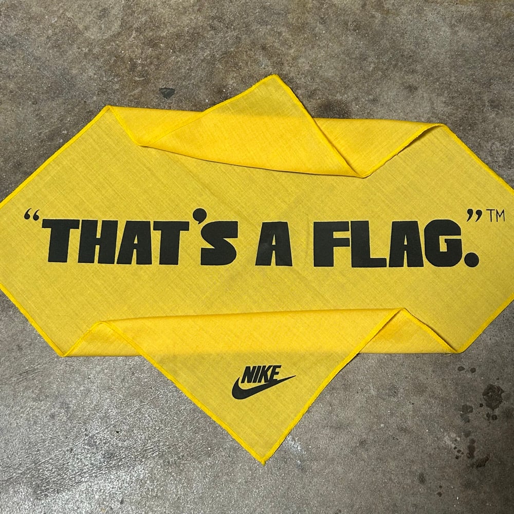 Original Late 80s/Early 90s Rare Promotional "Beer Relays" Flag