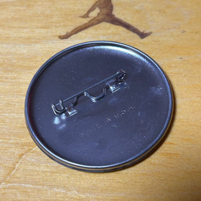 Rare Original Early 1980s Promotional "Train on Waffles" Round Pin