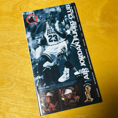Rare Promotional 1991 "Flight Club" MJ Newsletter