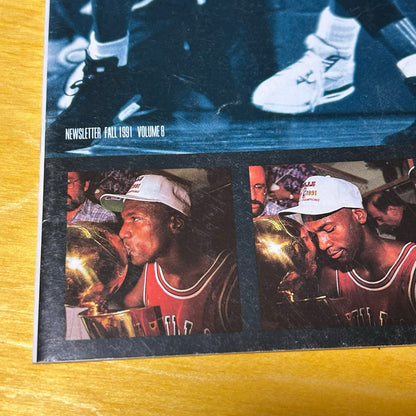 Rare Promotional 1991 "Flight Club" MJ Newsletter