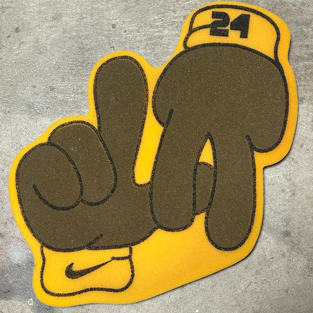 Rare Brand New Promotional Undefeated Kobe Foam Finger