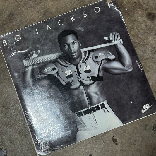 Rare Brand New Original 1992  Sealed Bo Jackson Sixteen Month Calendar