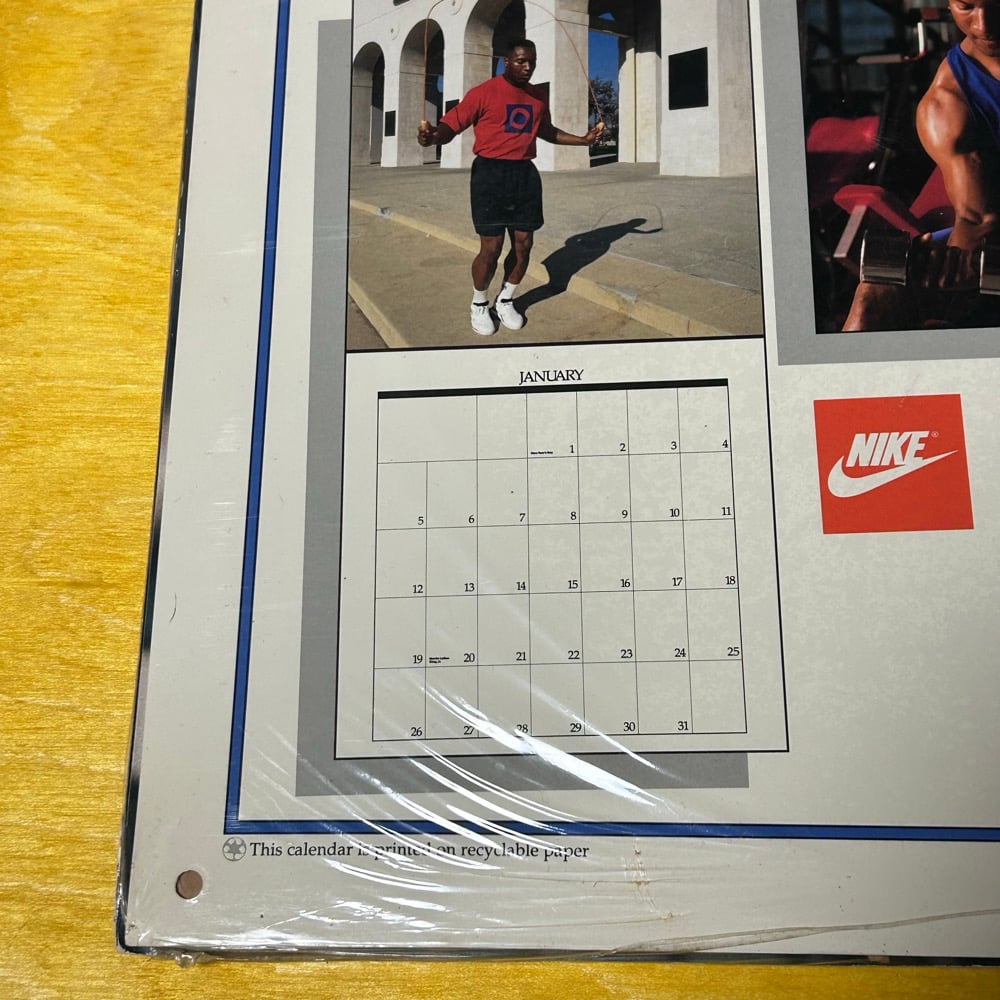 Rare Brand New Original 1992  Sealed Bo Jackson Sixteen Month Calendar