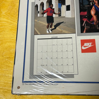 Rare Brand New Original 1992  Sealed Bo Jackson Sixteen Month Calendar