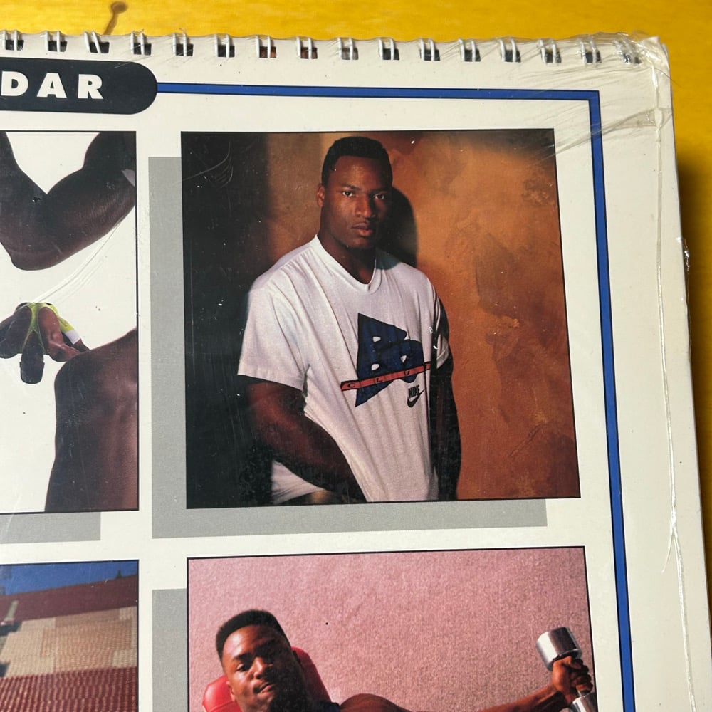 Rare Brand New Original 1992  Sealed Bo Jackson Sixteen Month Calendar