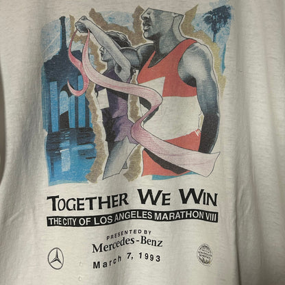 Grail Early 90s Los Angeles Marathon Mercedes Tee