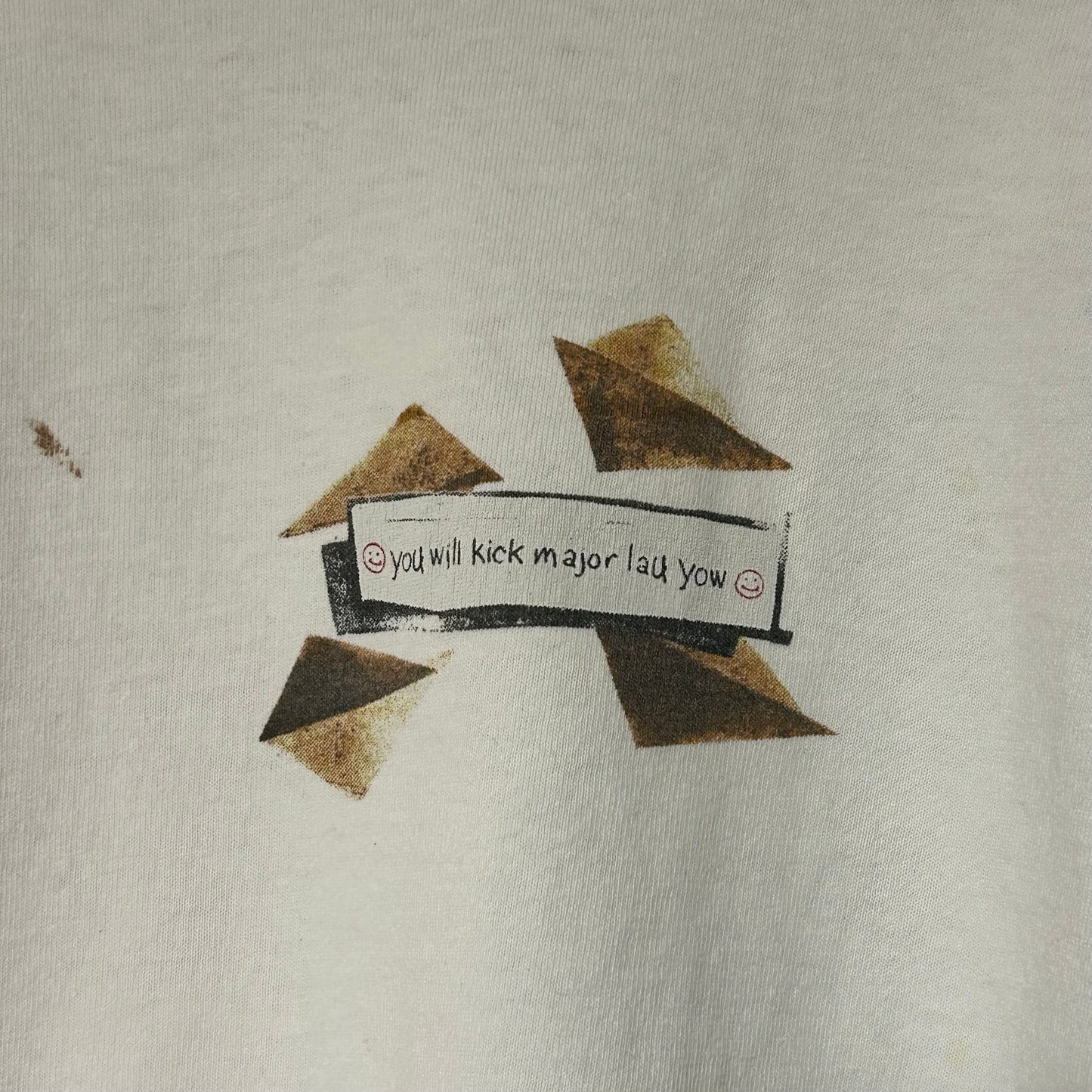 Rare Original Major Lau Promotional Soccer Tee