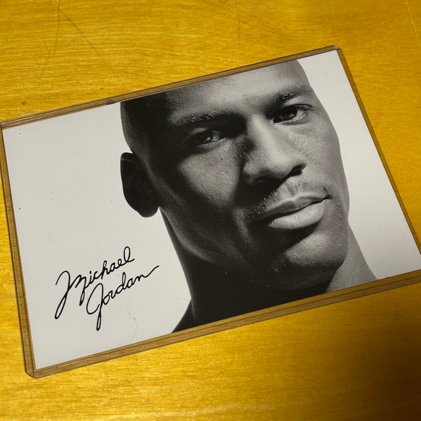 Rare Original 90s Promotional Michael Jordan Fan Response Photo Card