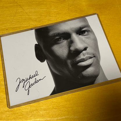 Rare Original 90s Promotional Michael Jordan Fan Response Photo Card