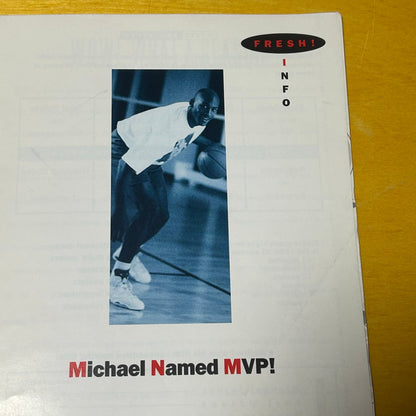 Rare Original Summer 1991 "Flight Club" MJ Promotional Newsletter