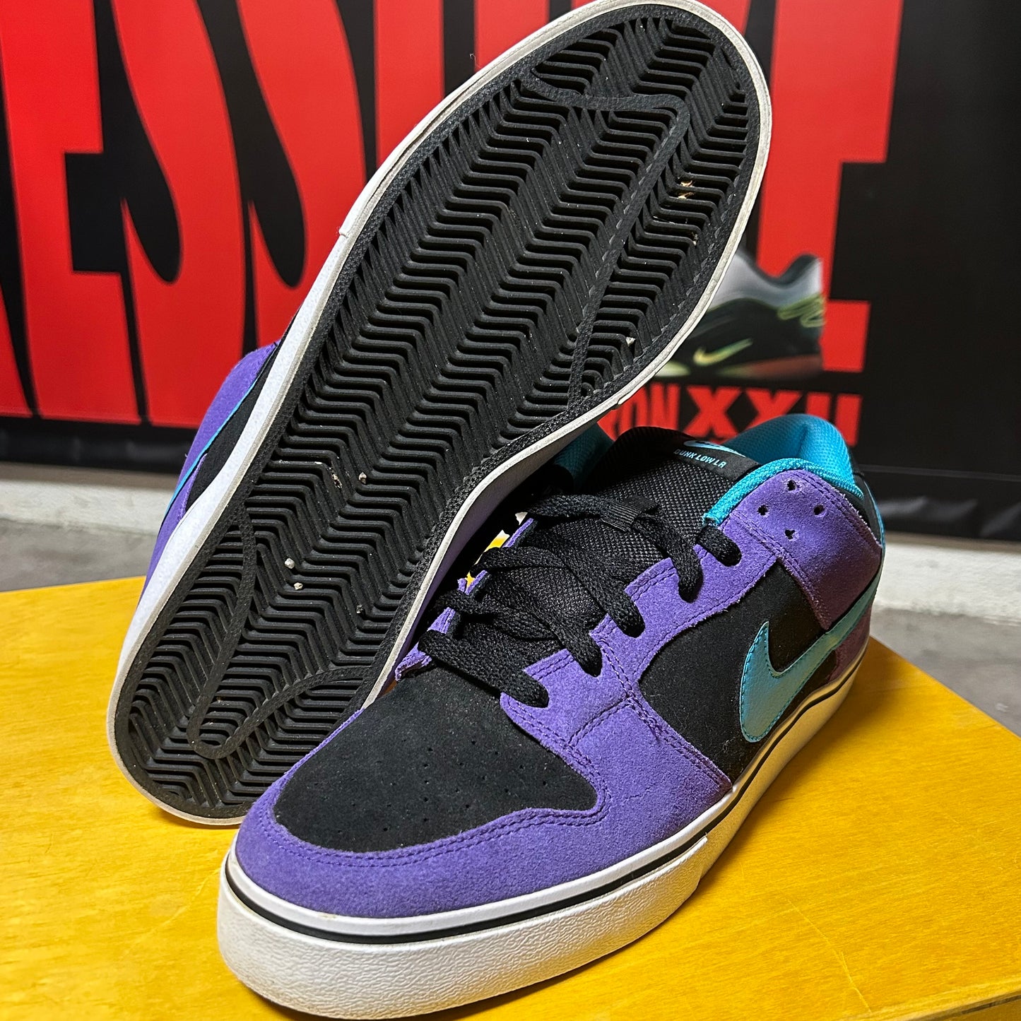 Rare 2012 Dunk Low LR “Reverse Skeletor”
