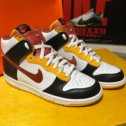 Rare 2007 Dunk High Black/Orange-Blaze