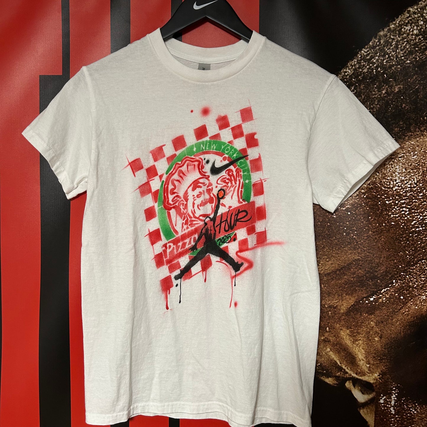 Rare Promotional Jordan F&F NY Pizza Tour Event Tee