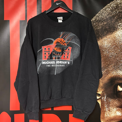 Rare Original Early 90s Michael Jordans Restaurant Crewneck