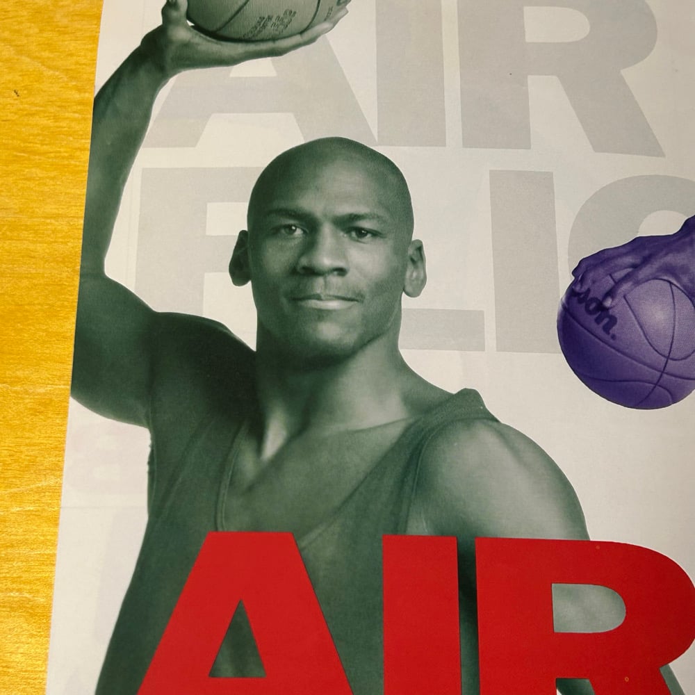 Rare Original Promotional Spring 1991 "Flight Club" MJ Newsletter