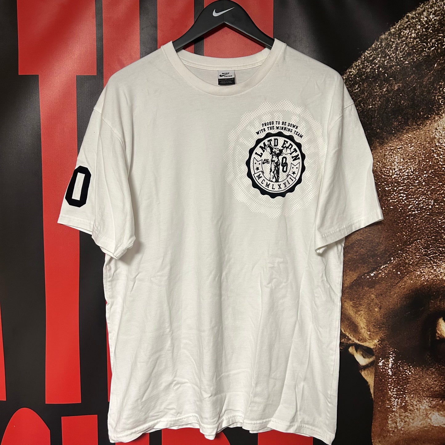 Rare AF1 Anniversary Goddess of Victory PRM Tee
