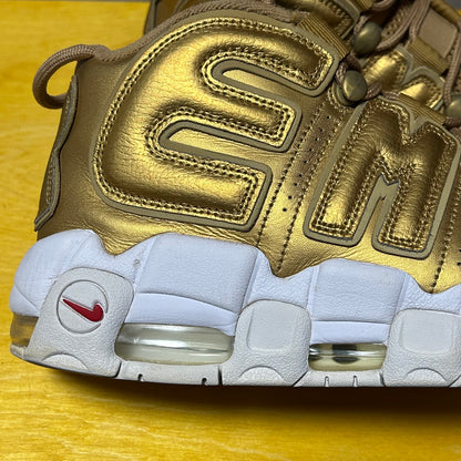 2017 Supreme Collaboration Uptempo Gold