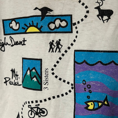 Original Early 90s Cycle Oregon Promo Tee