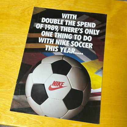 Rare Original Promotional Internal Soccer Pamphlet