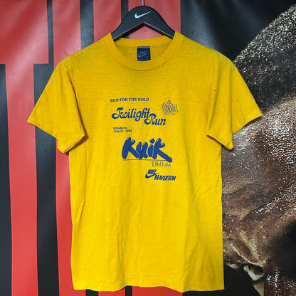 Grail Original 1983 Beaverton Olympia Gold Promotional Marathon Tee
