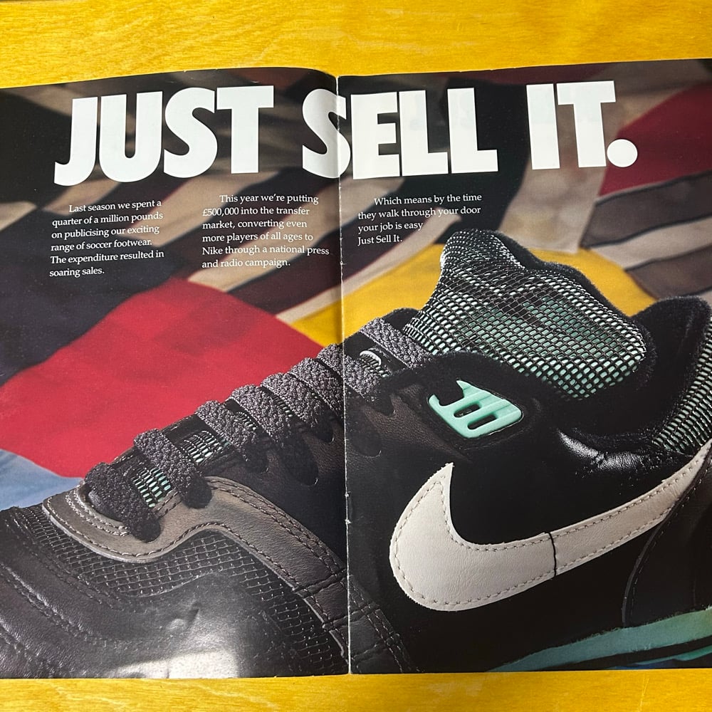 Rare Original Promotional Internal Soccer Pamphlet
